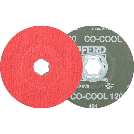 Pferd Combiclick Fiber Disc, 4-1/2", Co-Cool, 120 40731